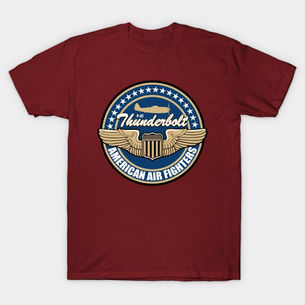 P-47 Thunderbolt T-Shirt by TCP